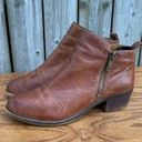 American Eagle  brown leather basel ankle boots 6.5 Photo 11