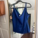 L'Academie Blue Cowl Neck Cami Photo 1