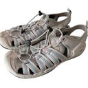 Keen Women’s Drift Creek H2 Hiking Sandal Vapor Porcelain Grey Blue Size 7.5 Photo 0