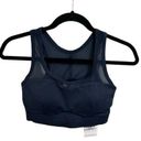 Harper NEW Cleo  Sports Bra Size XS Womens Glow Bralet Navy Mesh With Pads Run Photo 0