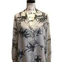 Krass&co New York City Design  Blouse Tank Sheer NWT Medium Floral Vacation Photo 0