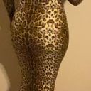 Zaful NWT cheetah print longsleeve bodycon s Photo 2