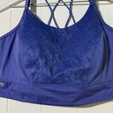 Lane Bryant LIVI Active  Wireless Low Impact Lace Sports Bra Purple Plus Size 22 Photo 3