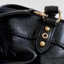 Juicy Couture  Purse Handbag Black Blue Pom Pom Hobo Satchel Bag Purse Photo 14