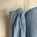Chico's Chico’s 100% Lyocell Blue Striped Button Down Shirt Photo 6