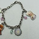 Disney  Frozen Anna & Elsa Snowflake Charm Bracelet Photo 3