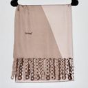 Brown Tones Brown Geometric Shawl Scarf Asymmetric Photo 0