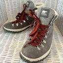 Sorel  Booties Out N About Plus Conquest Boots Gray Suede Women’s Size 10 Photo 0