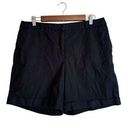 J. McLaughlin  Womens Black cuffed Size 14 Shorts Photo 0