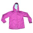 L.L.Bean  trail model Rain Jacket Women Size Medium Fuchsia Waterproof Lightweight Photo 0