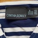 Cynthia Rowley Blue And White Striped Dress  Photo 3