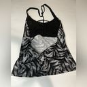 prAna  Margot Tankini Swimsuit Top Black White XS Photo 98