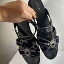 sbicca Womens Black  Sandals Sz 8.5 Photo 6