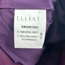 Elliatt  Reception Cascade Ruffle Strapless Cocktail Dress Size Medium 6 Purple Photo 9