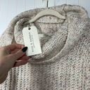 The Moon NWT & Madison Women Tan Cowl Neck Pullover Knit Sweater Size S Photo 2