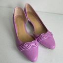 Talbots Women's  Purple Lavender Leather Wedges Size 9.5M EUC Photo 0