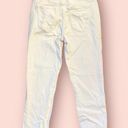 Gap  Women Jeans White 28 Cropped Straight Leg Summer Denim Pants Mid Rise Light Photo 1