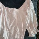 Petal and Pup Blush Ruffle Blouse Photo 7