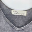 Vintage Havana  Women's Cold Shoulder Burnout Distressed Top Photo 6