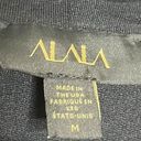 Alala  Slice Pullover Sweatshirt Black Mesh Long Sleeves Womens Size Medium M Photo 6