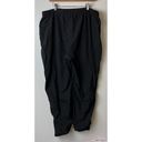 Reebok Vintage Windbreaker  Pants Black XL Extra Large Athletic Running Tracksuit Photo 12