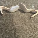 Boohoo  Clear Strap Suede Heels size 8 Photo 4