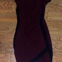 Almost Famous burgundy work dress Photo 0