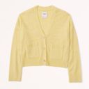 Abercrombie & Fitch  Classic Short Cardigan Yellow  Photo 0