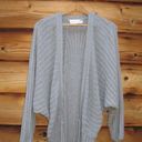 The Jetset Diaries TJD Gray Duster Cardigan Sweater Photo 3