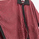 Lemoda Red & Black Poncho(Size One Size ) Photo 3