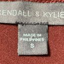 Kendall + Kylie 3/20$  ribbed fit and flare skater mini dress open back size S Photo 6