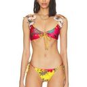 Zimmermann NEW  Sz 2/4 Ginger Frill Ruffle Tie Bottom Bikini Set Splice Floral Photo 0