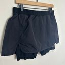 Free People Movement - Daisy Woven Skort Black Bike Shorts Active Sport Outdoor Photo 3