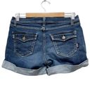 Patagonia  Jean Shorts Dark Wash Denim Roll Cuff Cutoff Shorts Women’s Size 28 Photo 1