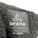 prAna  Fleece Lined Funnel-Neck Quilted Full-Zip Vest Black Women's size Small Photo 4