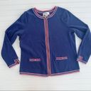 Cathy Daniels Full zip cardigan sweater Size Medium Photo 1