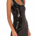 superdown NWT Revolve x  Draya Michelle Black Sequin Sport Dress Photo 10