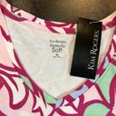 kim rogers NWT  Essentials Light Pink Perfectly Soft V Neck Top Size XL Photo 6