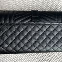 Saint Laurent  Envelope Large Flap Wallet In Grain De Poudre Embossed Leather Photo 4