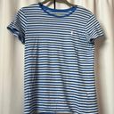 Polo NWOT  Ralph Lauren Blue & White Striped Cotton T-Shirt Size Small Photo 0