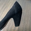 BCBGeneration  Black Suede Pump Size 8 Photo 5