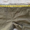 prAna  Women's Capri Pants Mari Organic Cotton Outdoor Hiking Green Size 6 Photo 6