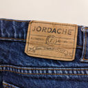 Jordache Vintage  Demi Boot Cropped Bootcut Jeans Dark Wash Denim 90s Mid Rise Photo 2