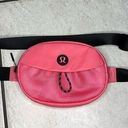 Lululemon  Pink Take It On Belt Bag‎ Photo 0