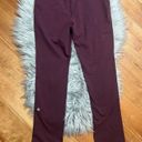 Lululemon  Skinny Will Pant Bordeaux Drama Size 12 Photo 6