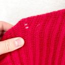 Everlane  Women's Red 100% Wool Knit Ribbed Turtleneck Sweater Size XS Photo 6