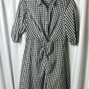 Sequin Hearts  Dress Checkered Tie Front Size 5 Western Lightweight Photo 0