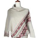 Wooden Ships  Asymmetric Dolman Sleeve Sweater Mohair Wool Nordic Cozy Small Photo 0