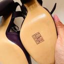 Salvatore Ferragamo  Gazania Mary Jane Sandal eggplant size 7 Photo 2