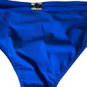 Gottex  Swimsuit Womens 14 Bikini Bottom GTX Sapphire Blue Jeweled NWT Photo 1